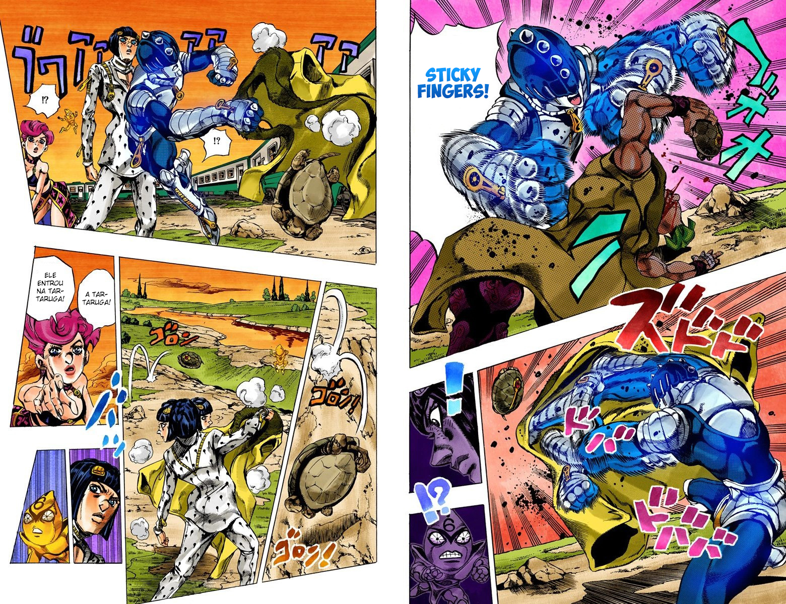JoJo's Bizarre Adventure, Part 5: Golden Wind - Digital Colored Comics Capítulo 60 Página 4