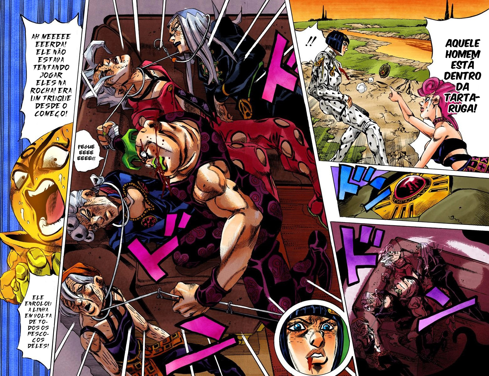 JoJo's Bizarre Adventure, Part 5: Golden Wind - Digital Colored Comics Capítulo 60 Página 5