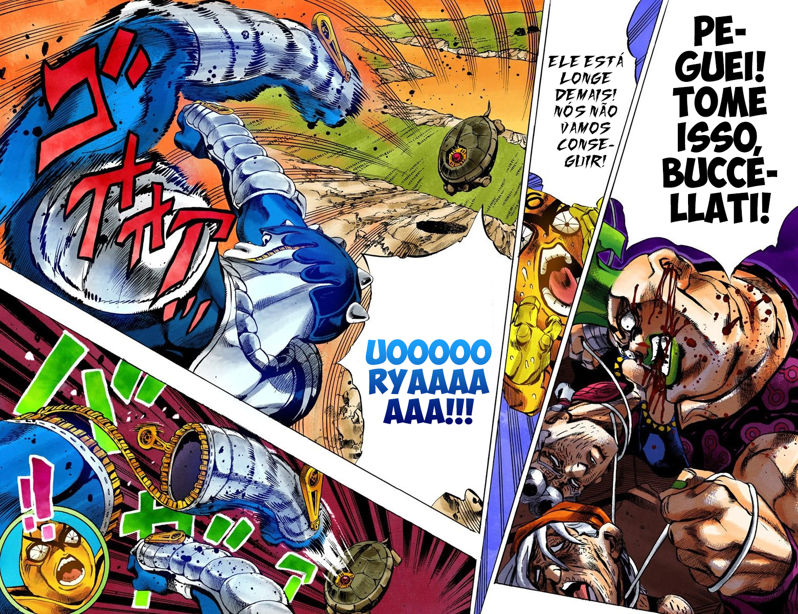 JoJo's Bizarre Adventure, Part 5: Golden Wind - Digital Colored Comics Capítulo 60 Página 6