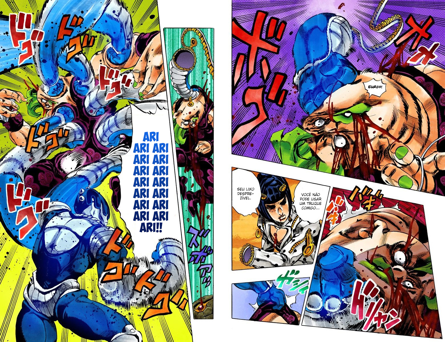 JoJo's Bizarre Adventure, Part 5: Golden Wind - Digital Colored Comics Capítulo 60 Página 7