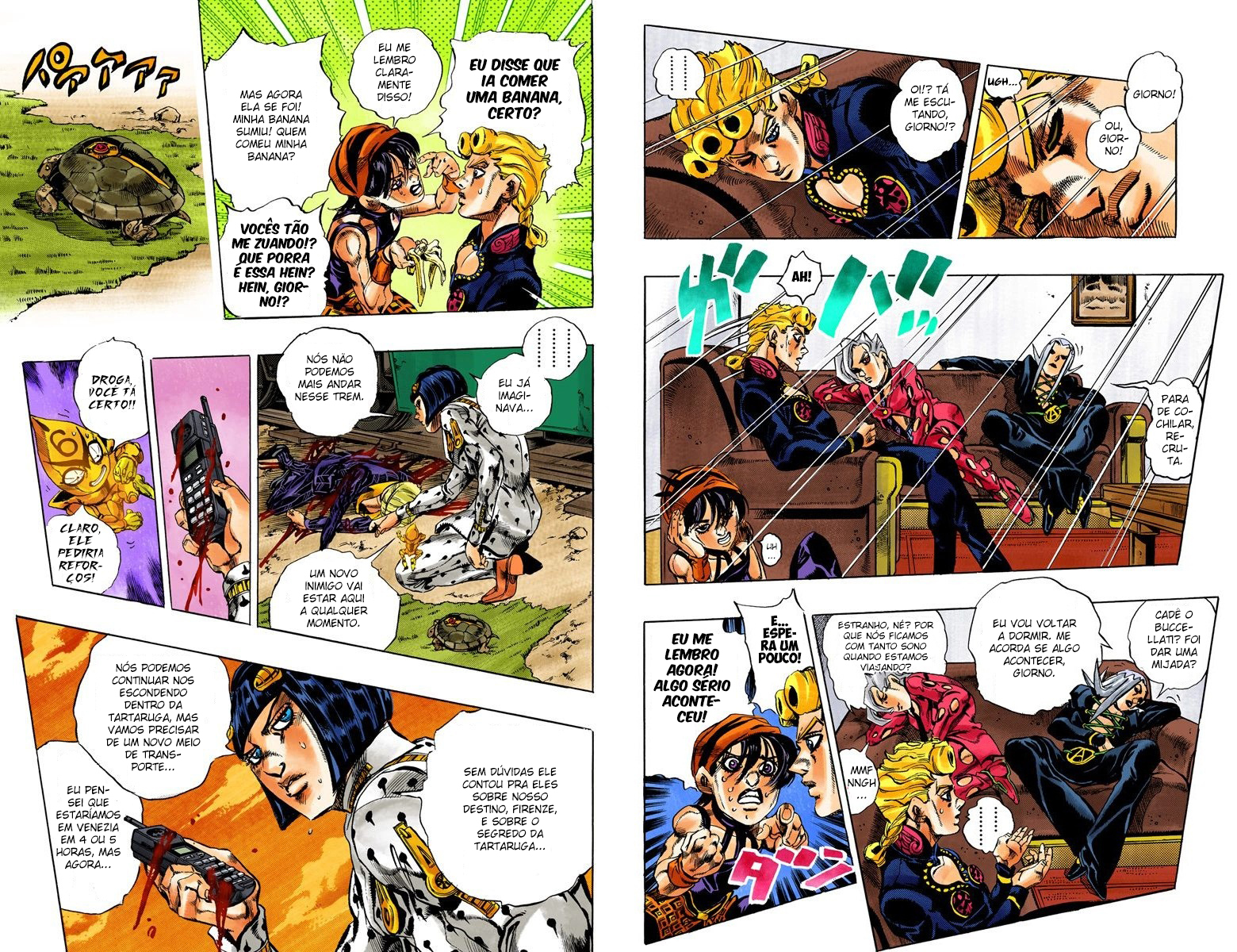 JoJo's Bizarre Adventure, Part 5: Golden Wind - Digital Colored Comics Capítulo 60 Página 9
