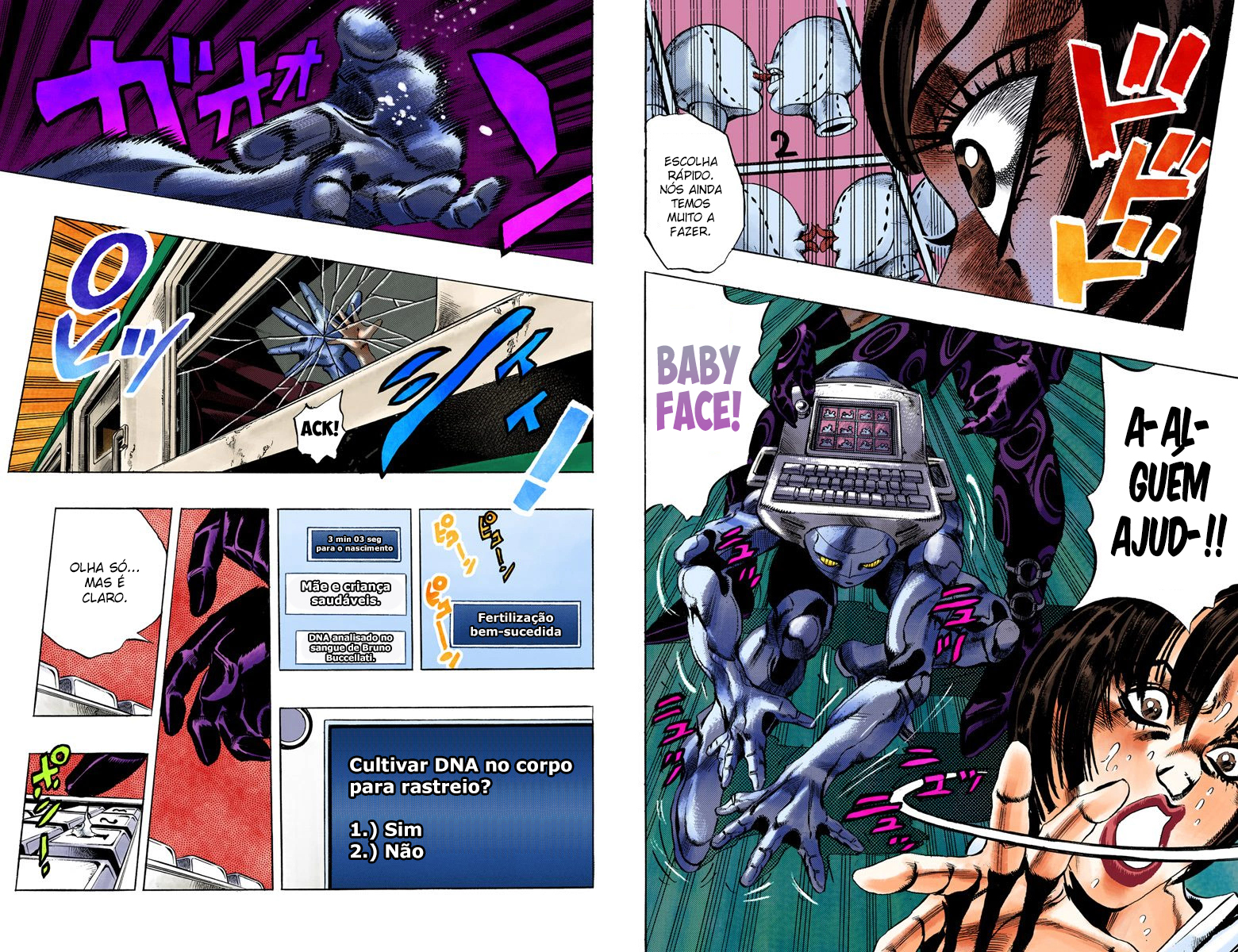 JoJo's Bizarre Adventure, Part 5: Golden Wind - Digital Colored Comics Capítulo 61 Página 10