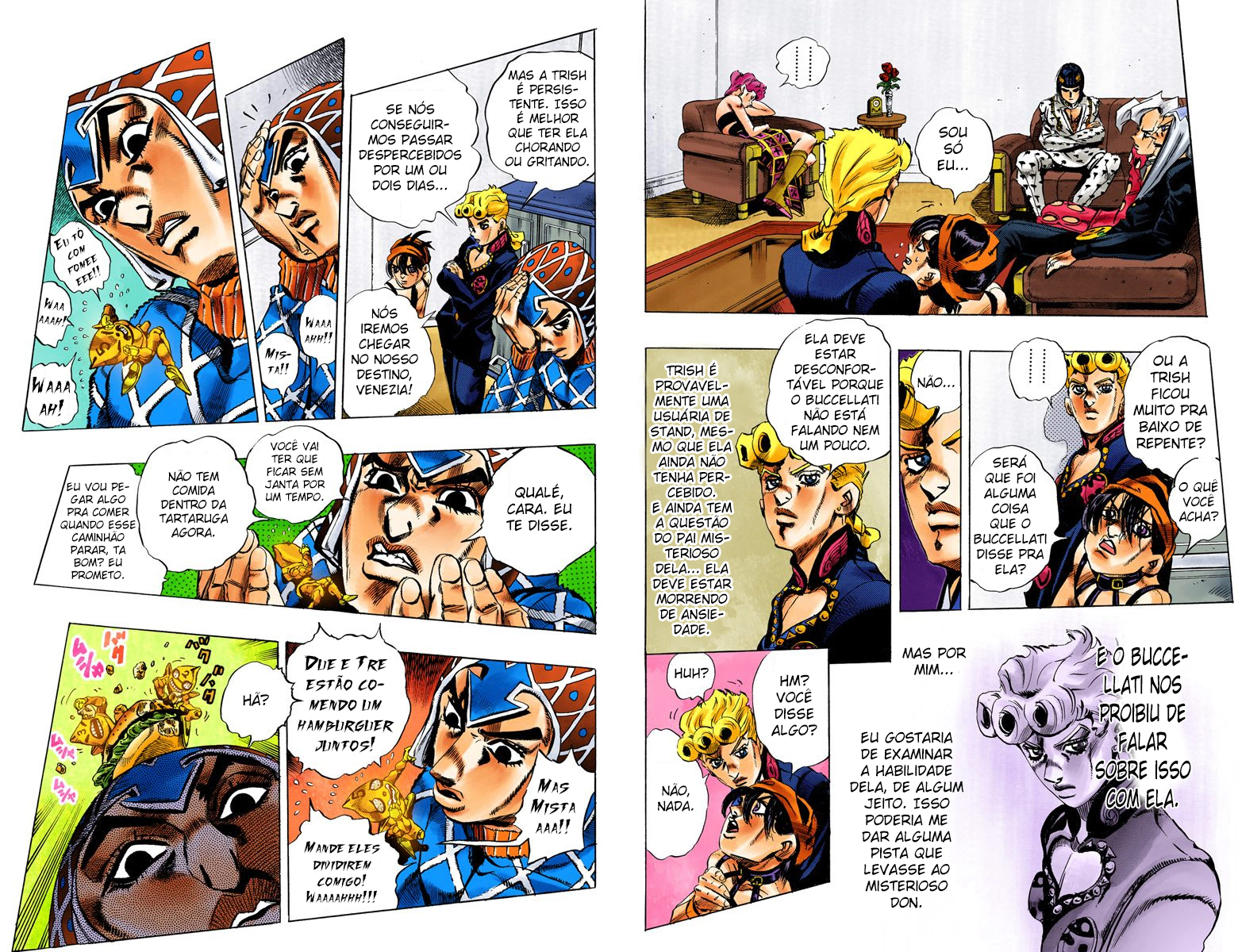 JoJo's Bizarre Adventure, Part 5: Golden Wind - Digital Colored Comics Capítulo 61 Página 4