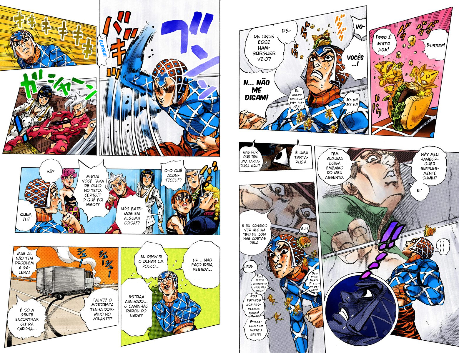 JoJo's Bizarre Adventure, Part 5: Golden Wind - Digital Colored Comics Capítulo 61 Página 5