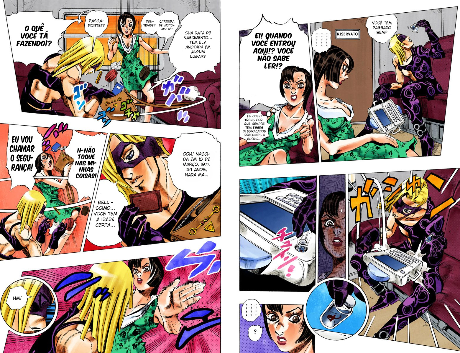 JoJo's Bizarre Adventure, Part 5: Golden Wind - Digital Colored Comics Capítulo 61 Página 7