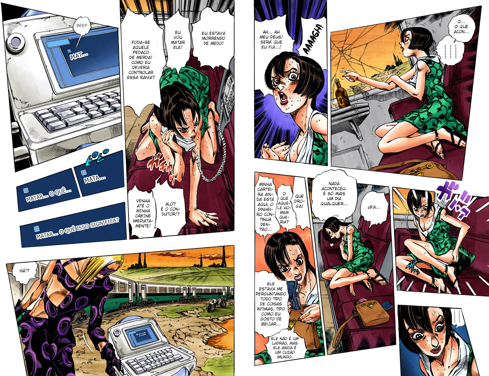 JoJo's Bizarre Adventure, Part 5: Golden Wind - Digital Colored Comics Capítulo 62 Página 3