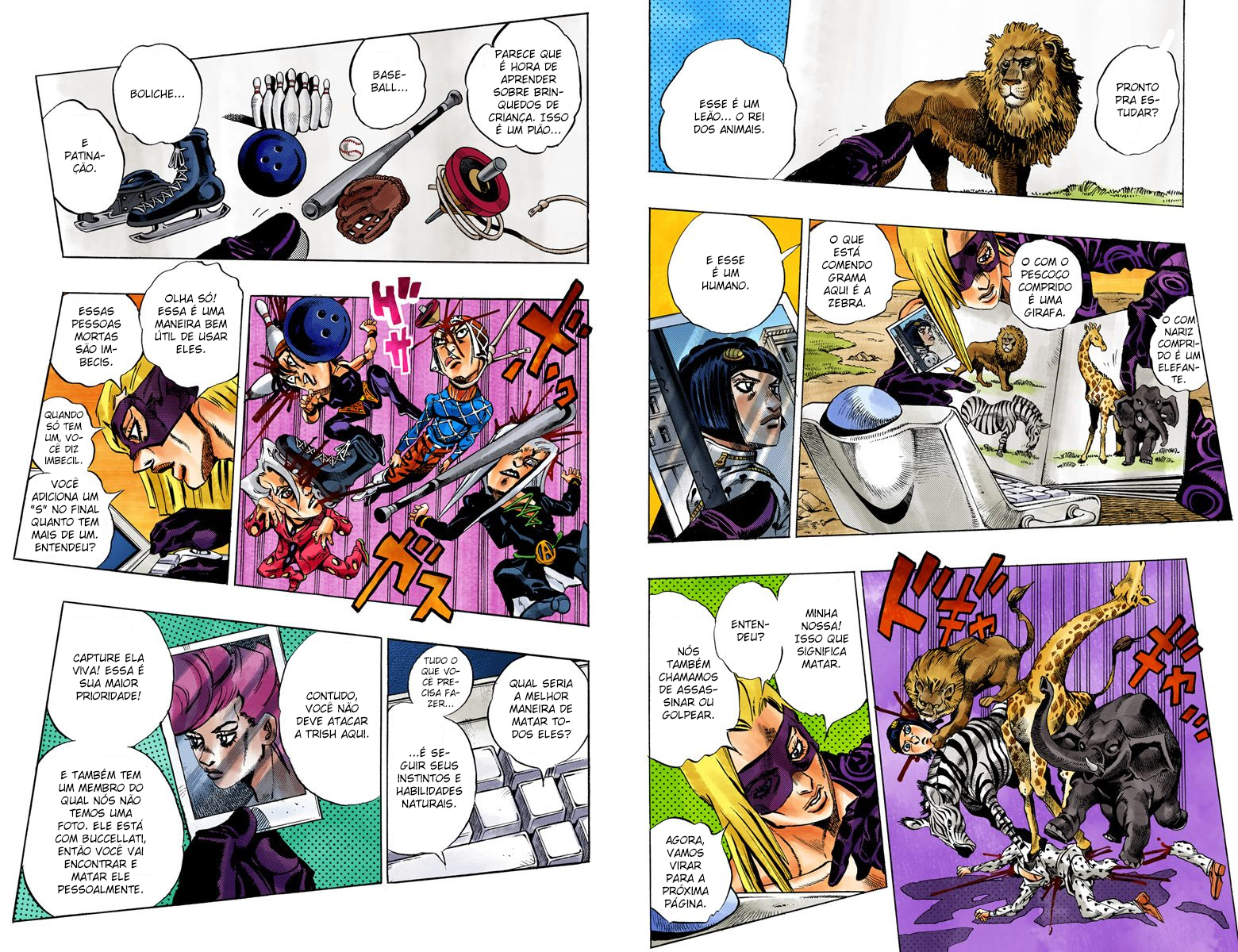 JoJo's Bizarre Adventure, Part 5: Golden Wind - Digital Colored Comics Capítulo 62 Página 5