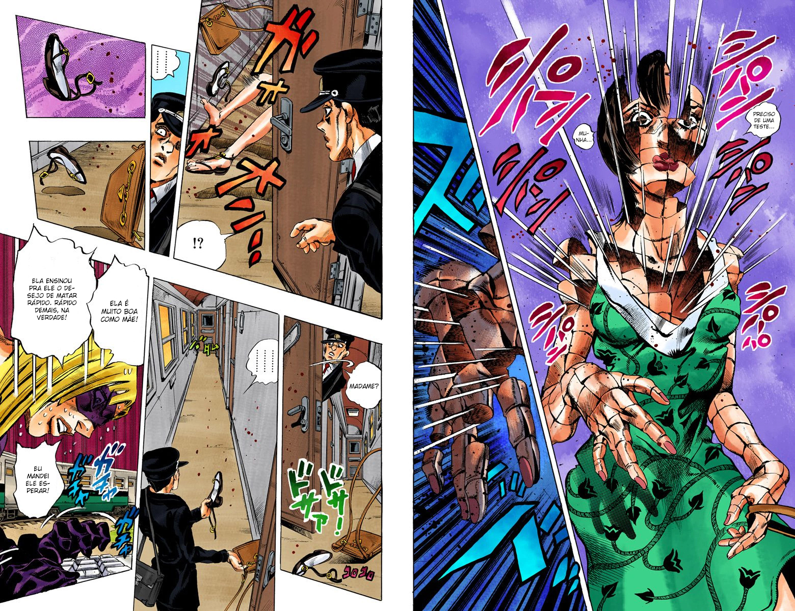 JoJo's Bizarre Adventure, Part 5: Golden Wind - Digital Colored Comics Capítulo 62 Página 9