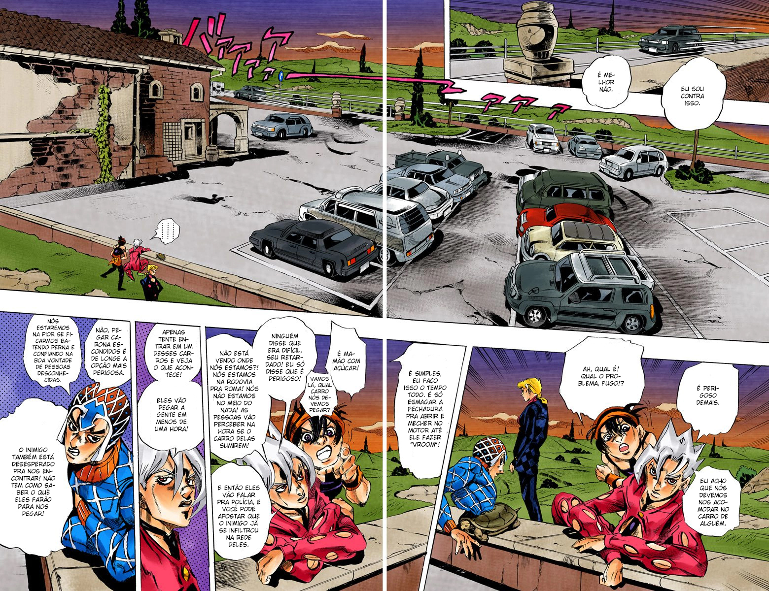 JoJo's Bizarre Adventure, Part 5: Golden Wind - Digital Colored Comics Capítulo 63 Página 2