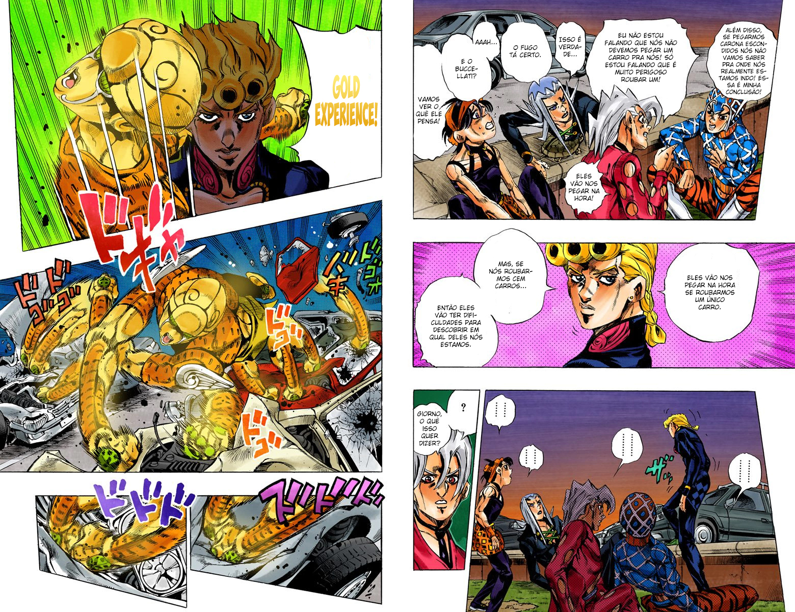 JoJo's Bizarre Adventure, Part 5: Golden Wind - Digital Colored Comics Capítulo 63 Página 3