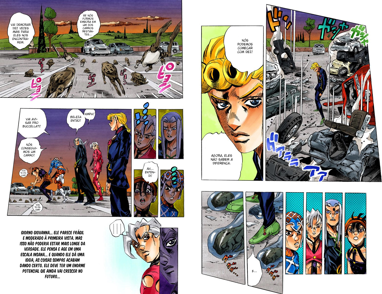 JoJo's Bizarre Adventure, Part 5: Golden Wind - Digital Colored Comics Capítulo 63 Página 4