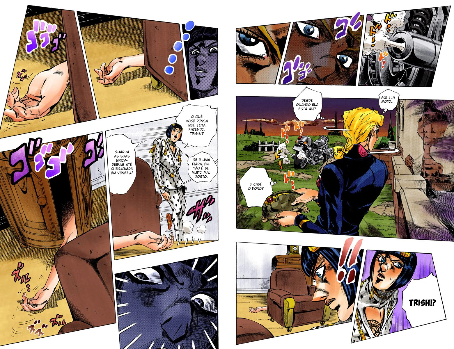 JoJo's Bizarre Adventure, Part 5: Golden Wind - Digital Colored Comics Capítulo 63 Página 7