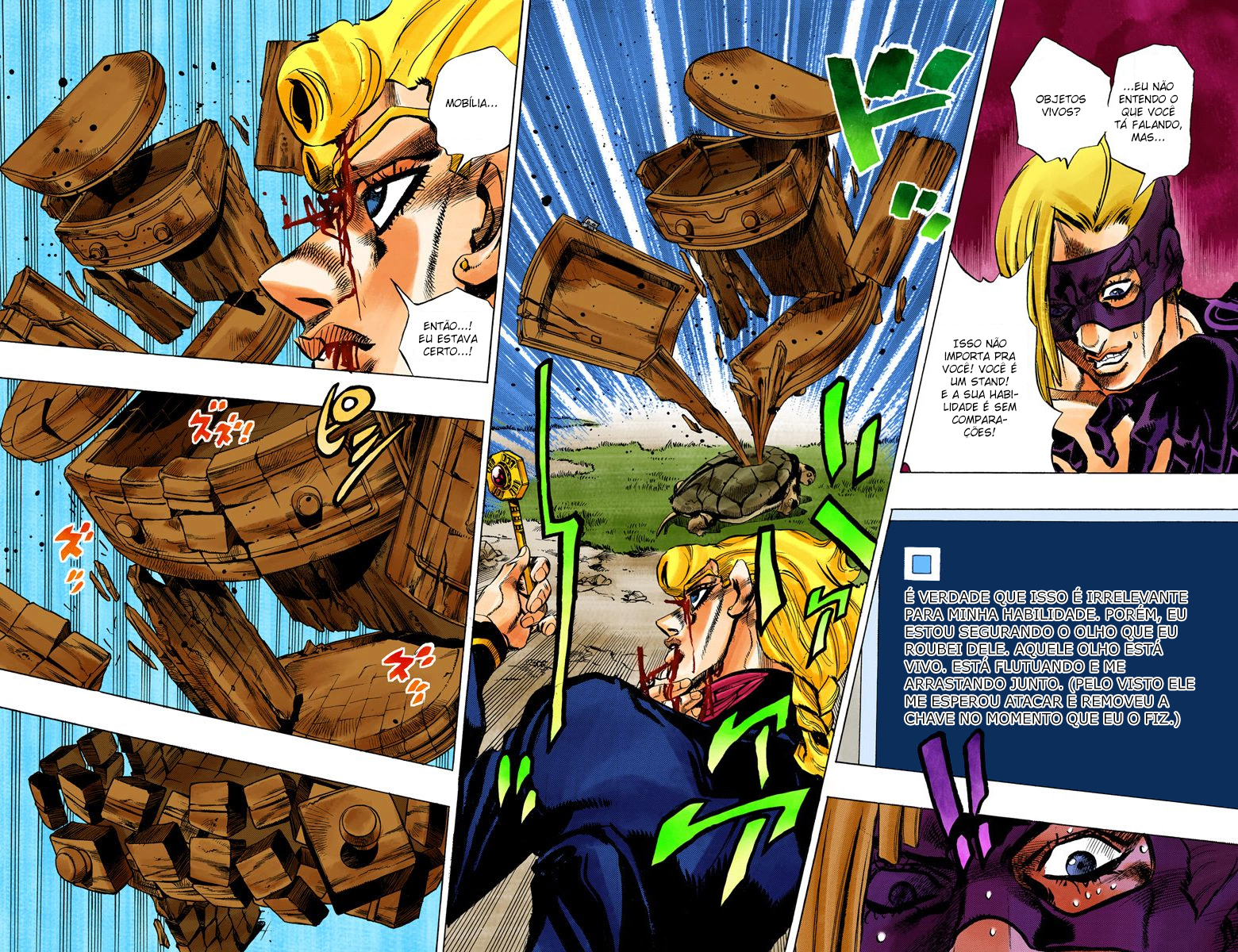 JoJo's Bizarre Adventure, Part 5: Golden Wind - Digital Colored Comics Capítulo 64 Página 10