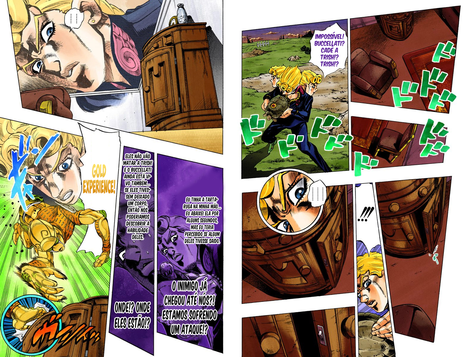 JoJo's Bizarre Adventure, Part 5: Golden Wind - Digital Colored Comics Capítulo 64 Página 4