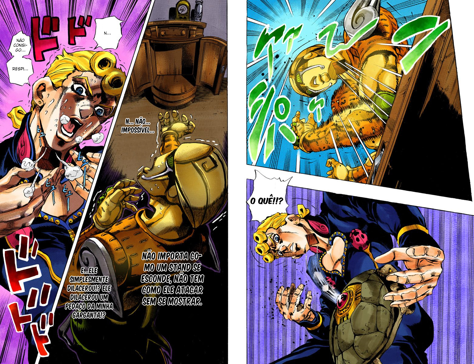 JoJo's Bizarre Adventure, Part 5: Golden Wind - Digital Colored Comics Capítulo 64 Página 6