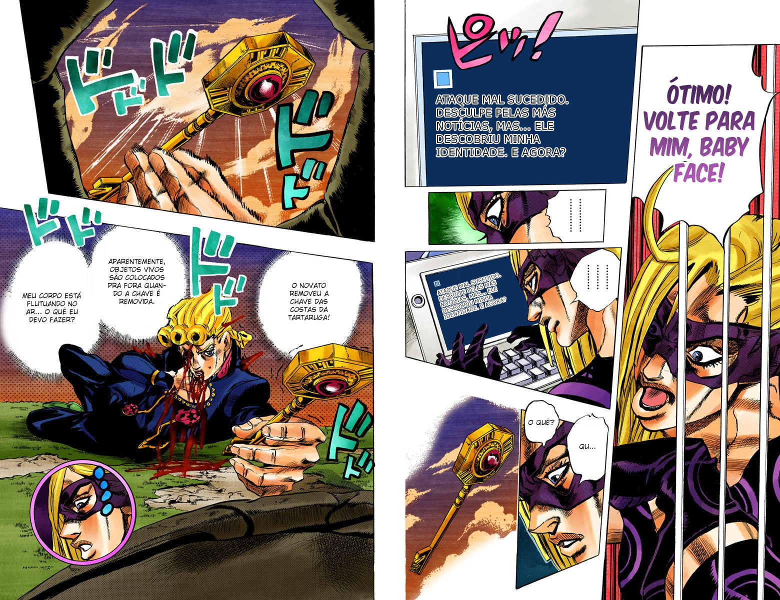JoJo's Bizarre Adventure, Part 5: Golden Wind - Digital Colored Comics Capítulo 64 Página 9