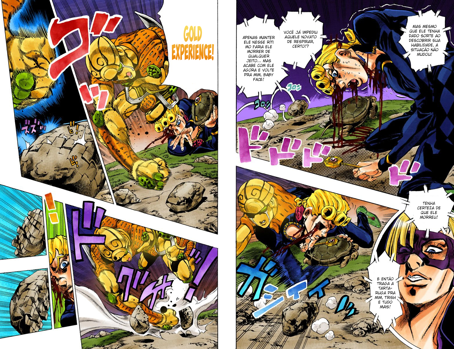 JoJo's Bizarre Adventure, Part 5: Golden Wind - Digital Colored Comics Capítulo 65 Página 3