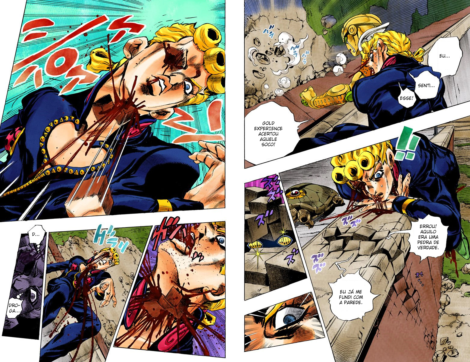 JoJo's Bizarre Adventure, Part 5: Golden Wind - Digital Colored Comics Capítulo 65 Página 6