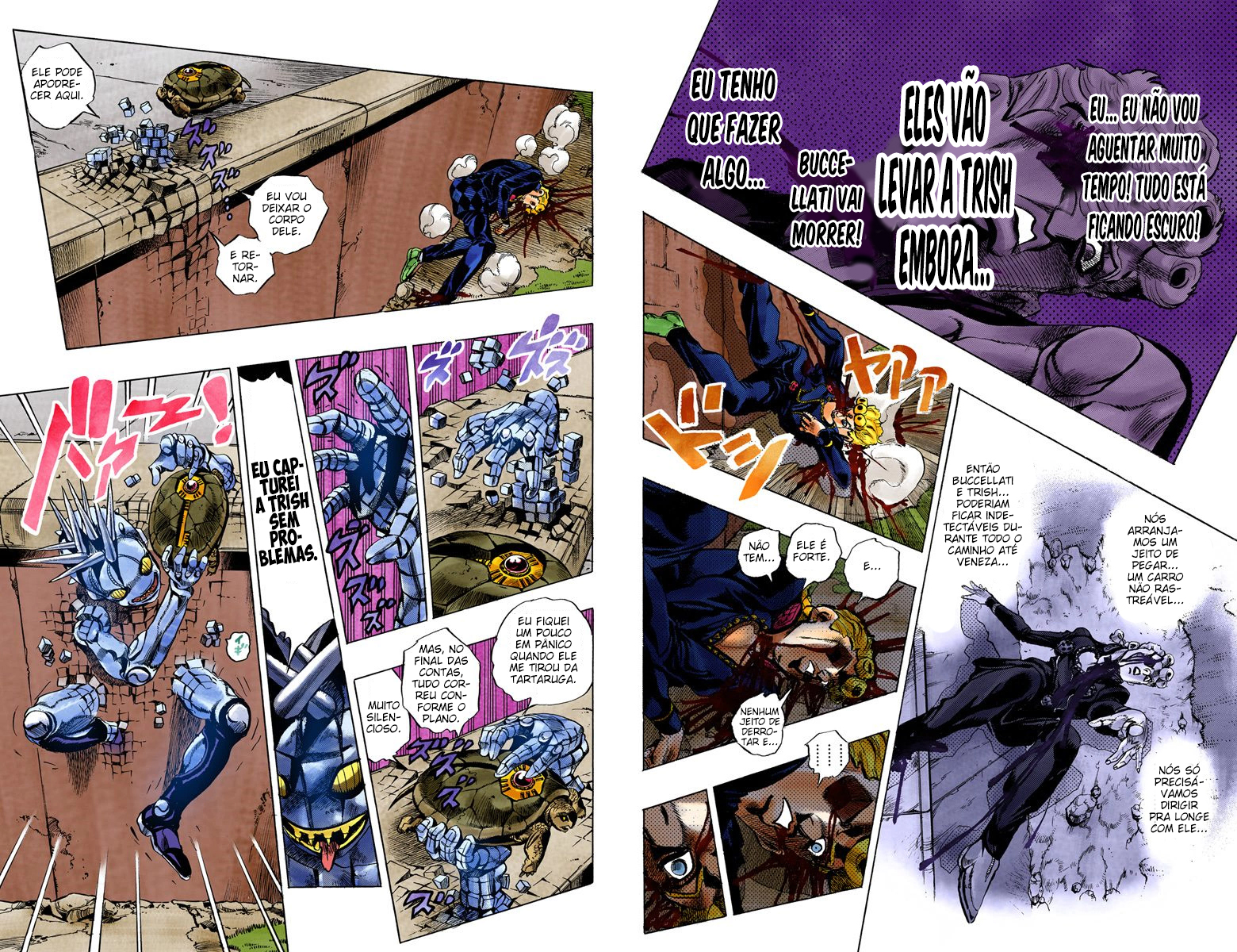 JoJo's Bizarre Adventure, Part 5: Golden Wind - Digital Colored Comics Capítulo 65 Página 7
