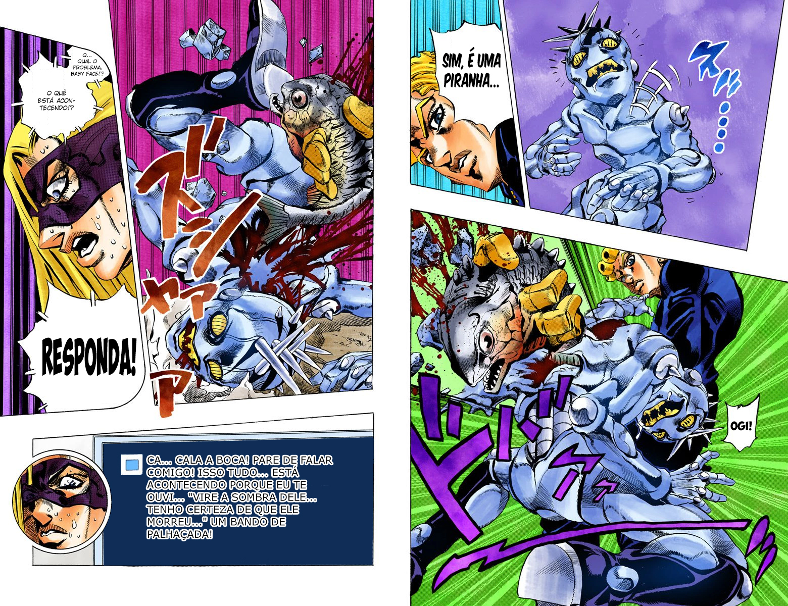 JoJo's Bizarre Adventure, Part 5: Golden Wind - Digital Colored Comics Capítulo 66 Página 10