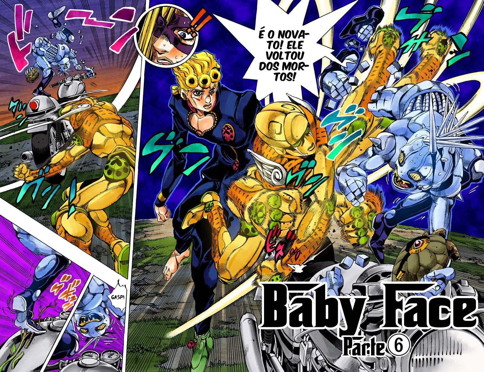 JoJo's Bizarre Adventure, Part 5: Golden Wind - Digital Colored Comics Capítulo 66 Página 2