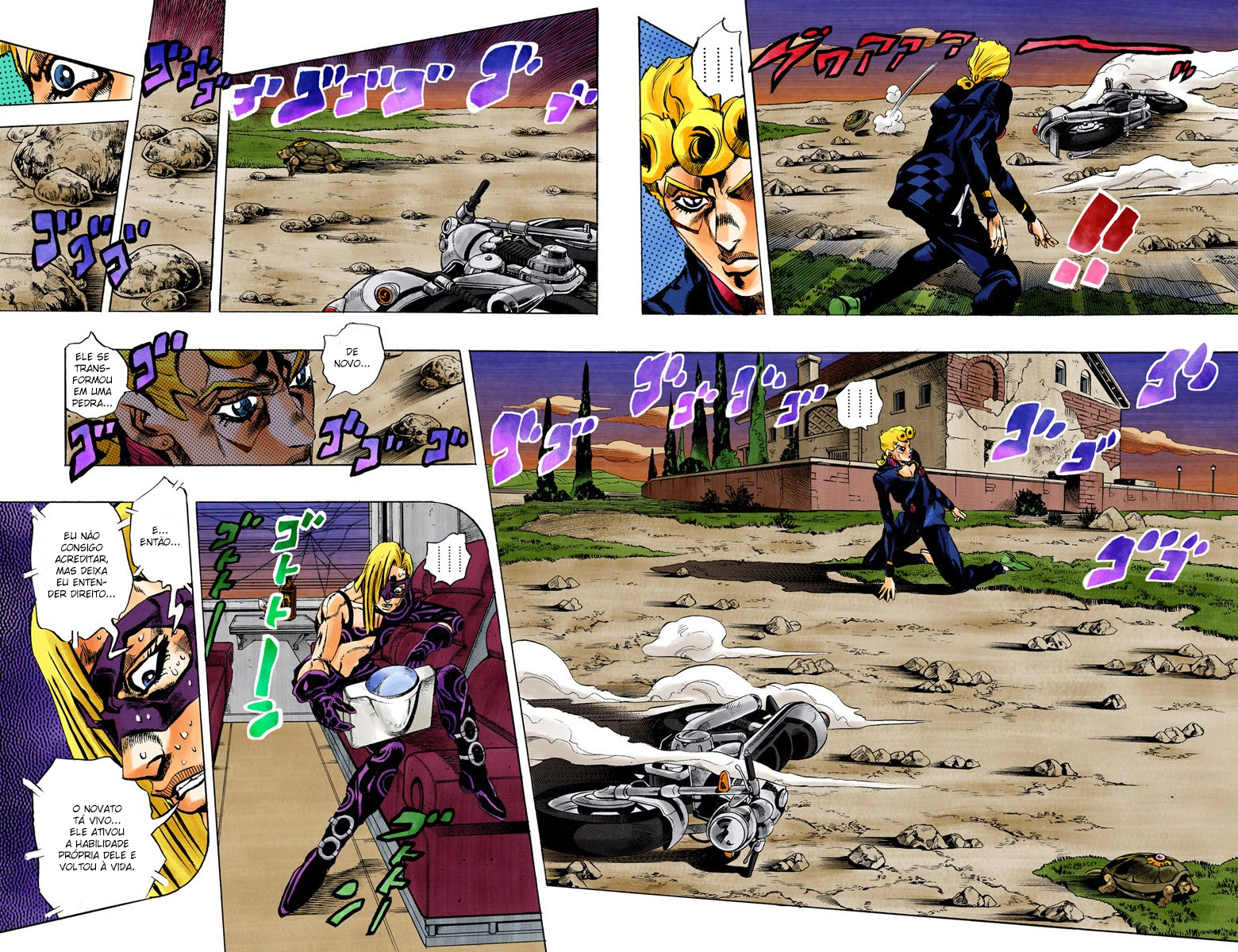JoJo's Bizarre Adventure, Part 5: Golden Wind - Digital Colored Comics Capítulo 66 Página 4