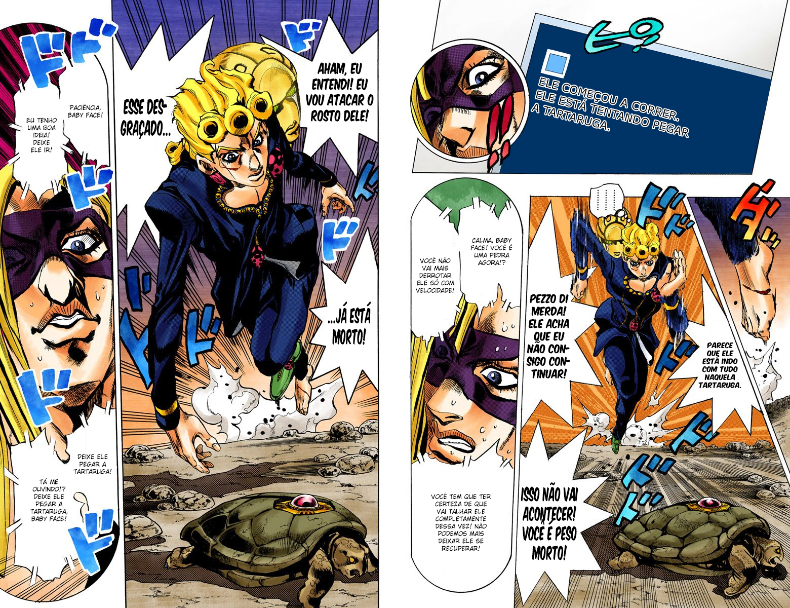 JoJo's Bizarre Adventure, Part 5: Golden Wind - Digital Colored Comics Capítulo 66 Página 5
