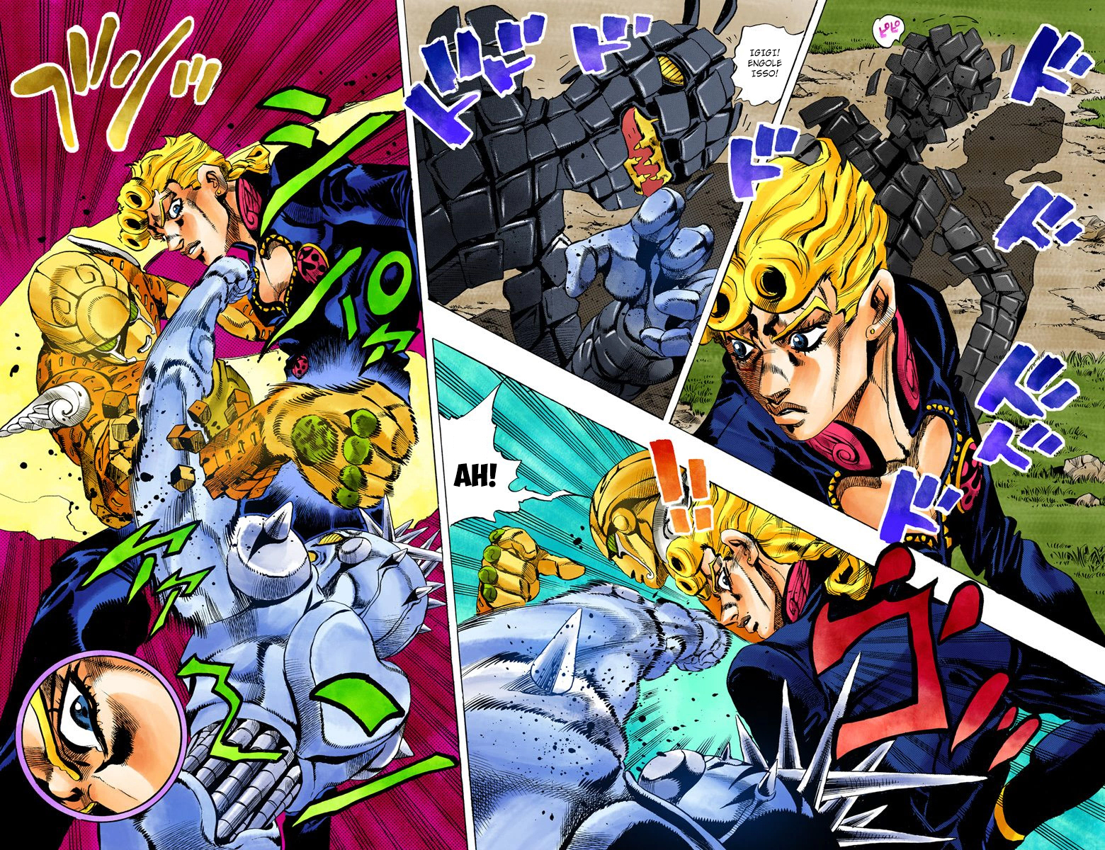 JoJo's Bizarre Adventure, Part 5: Golden Wind - Digital Colored Comics Capítulo 66 Página 7