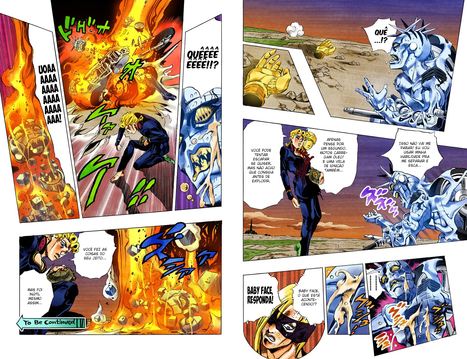 JoJo's Bizarre Adventure, Part 5: Golden Wind - Digital Colored Comics Capítulo 67 Página 10