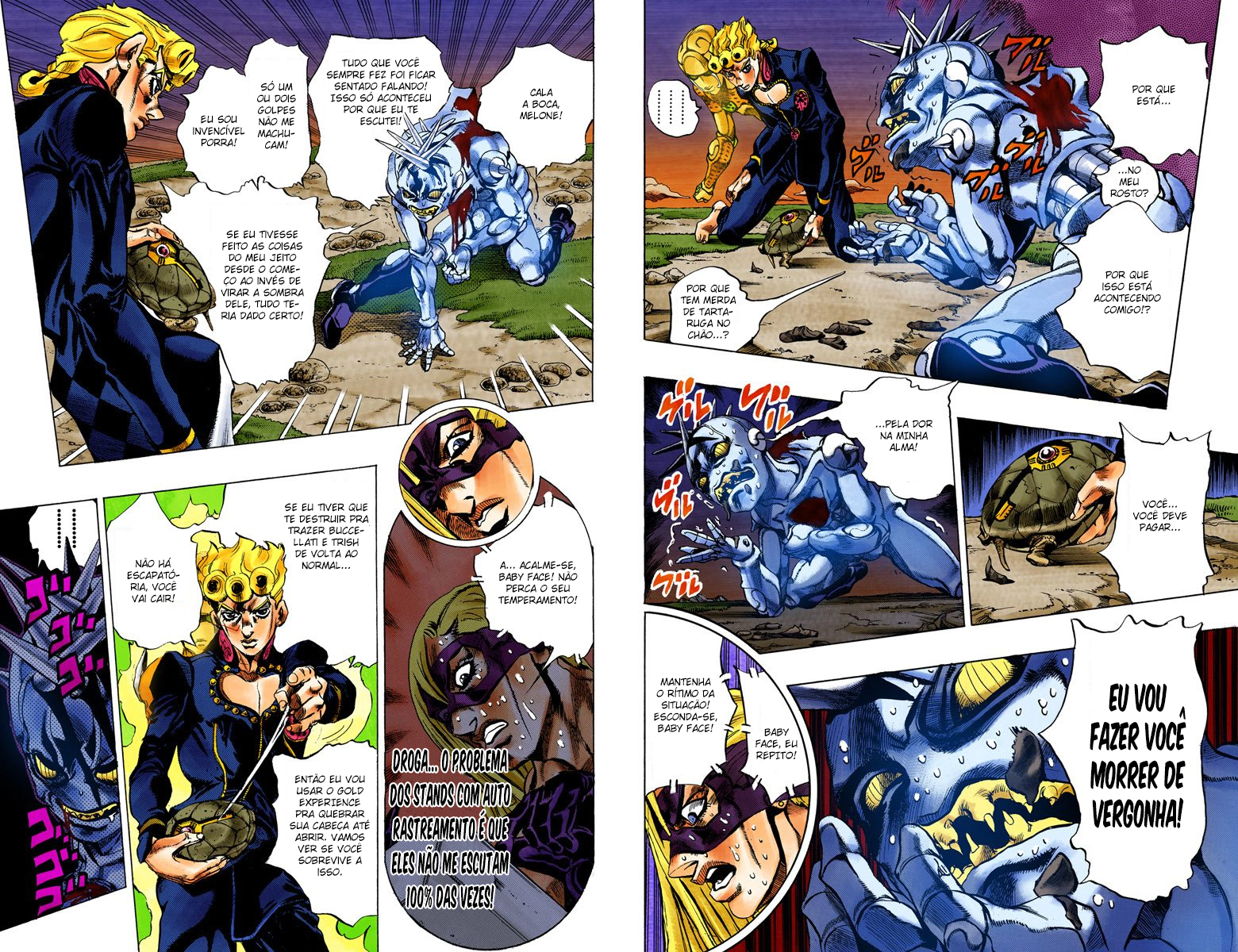 JoJo's Bizarre Adventure, Part 5: Golden Wind - Digital Colored Comics Capítulo 67 Página 4