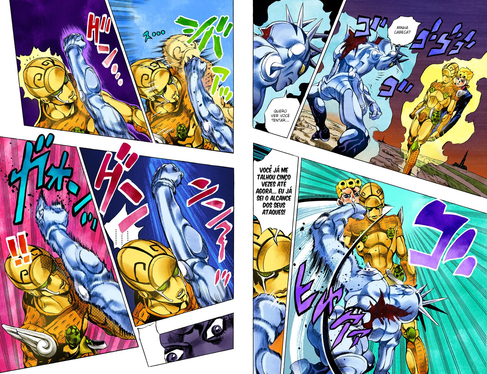 JoJo's Bizarre Adventure, Part 5: Golden Wind - Digital Colored Comics Capítulo 67 Página 5