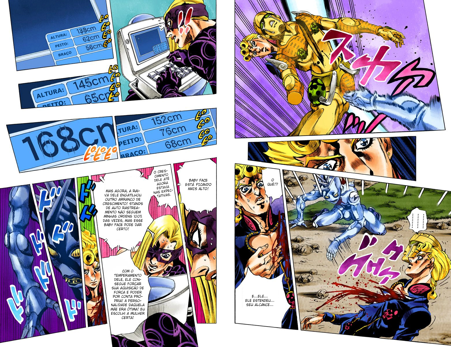 JoJo's Bizarre Adventure, Part 5: Golden Wind - Digital Colored Comics Capítulo 67 Página 6