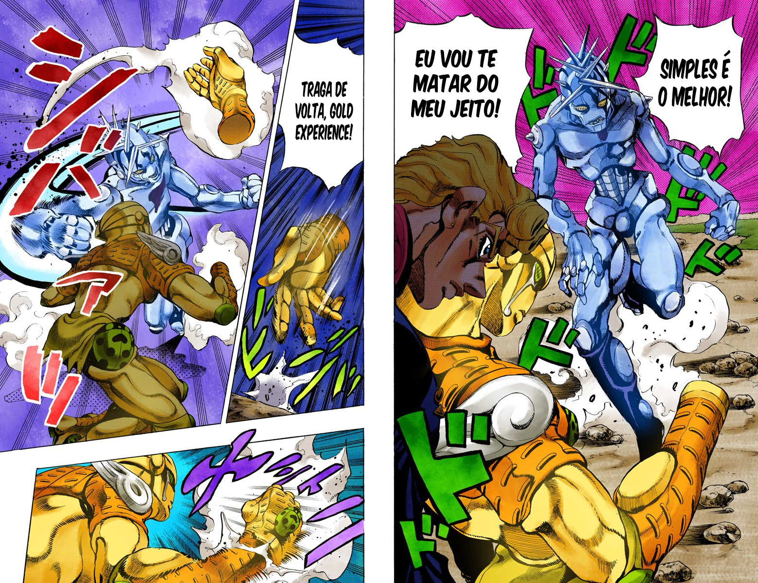 JoJo's Bizarre Adventure, Part 5: Golden Wind - Digital Colored Comics Capítulo 67 Página 7