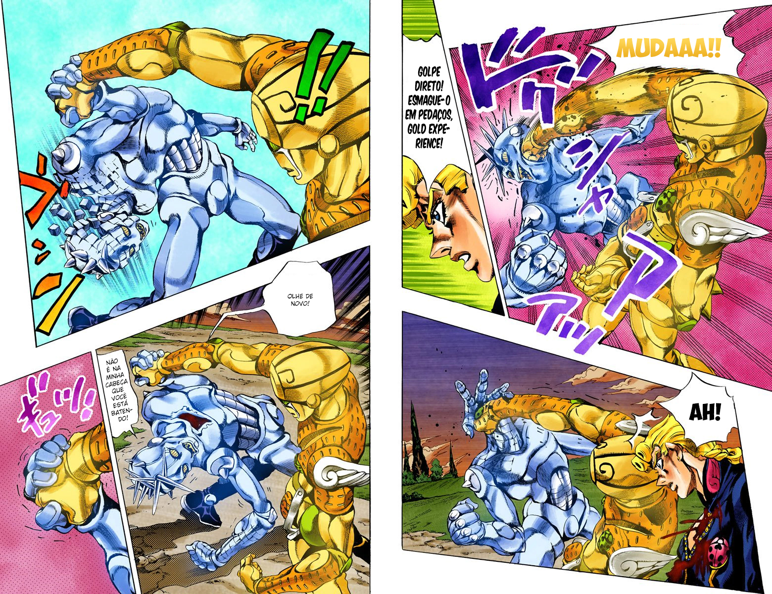 JoJo's Bizarre Adventure, Part 5: Golden Wind - Digital Colored Comics Capítulo 67 Página 8