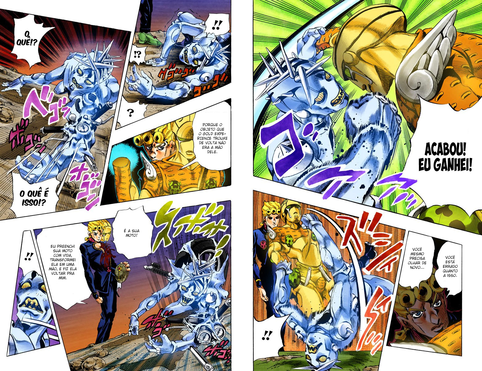 JoJo's Bizarre Adventure, Part 5: Golden Wind - Digital Colored Comics Capítulo 67 Página 9