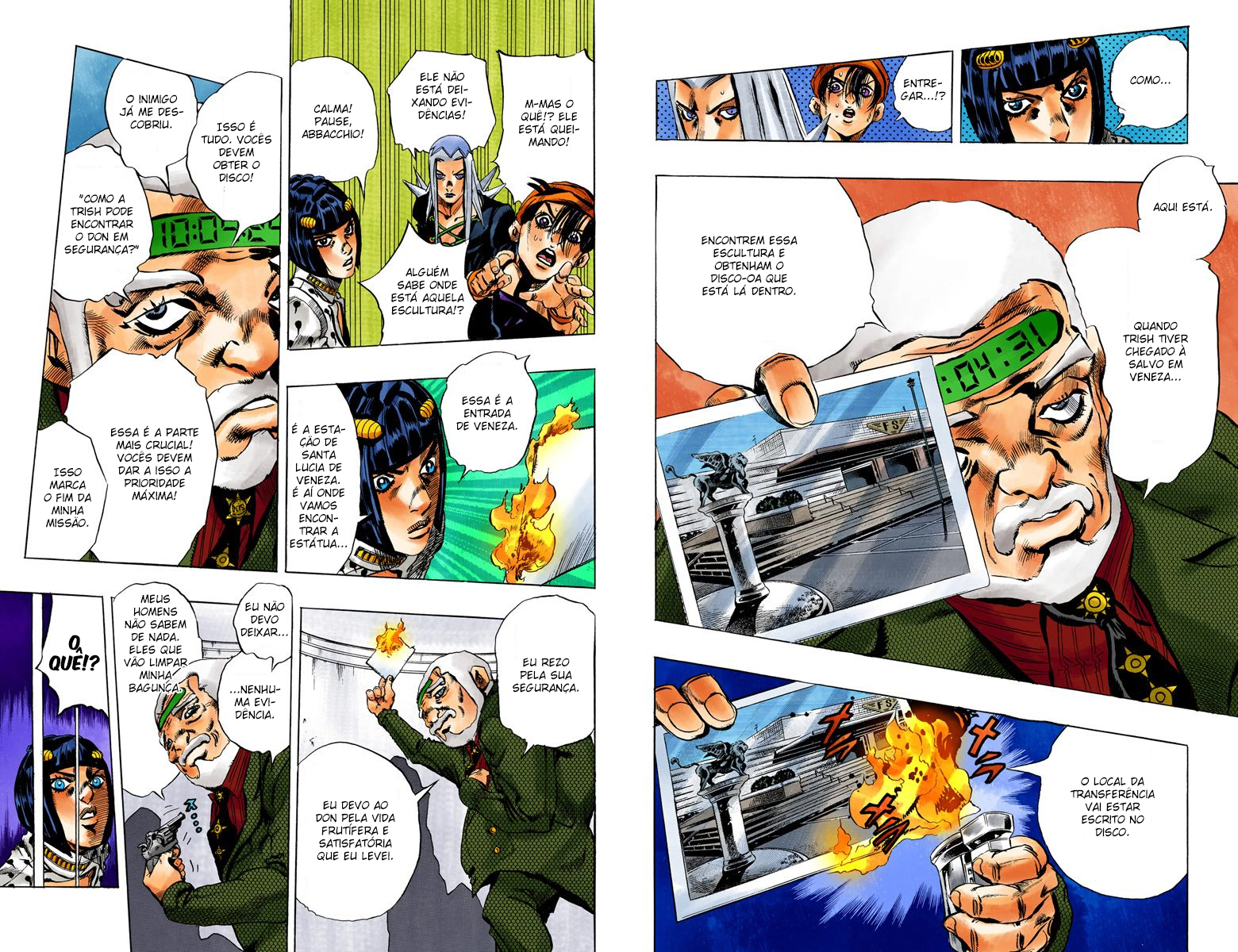 JoJo's Bizarre Adventure, Part 5: Golden Wind - Digital Colored Comics Capítulo 68 Página 10