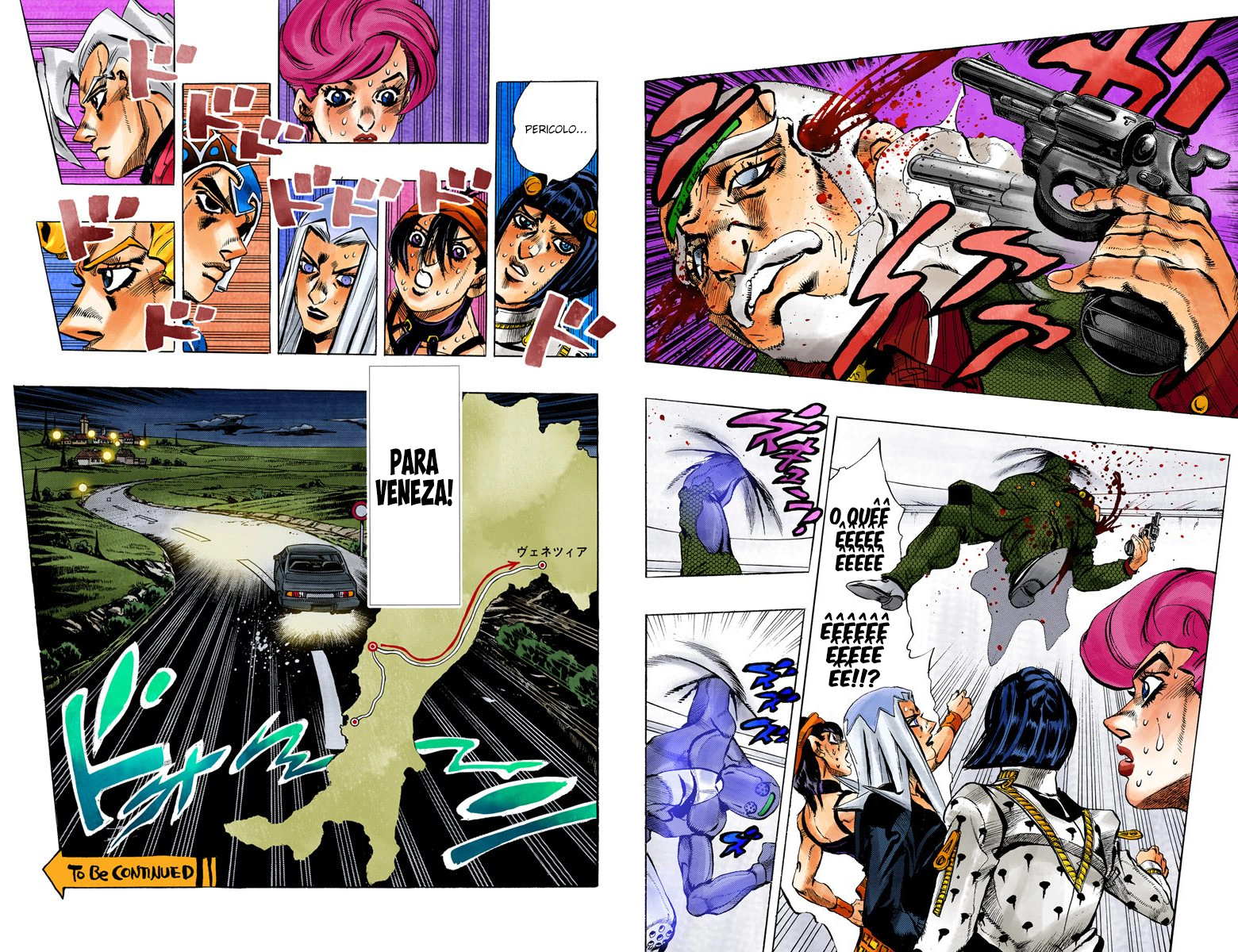 JoJo's Bizarre Adventure, Part 5: Golden Wind - Digital Colored Comics Capítulo 68 Página 11