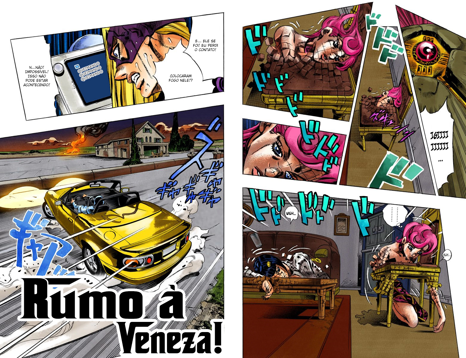 JoJo's Bizarre Adventure, Part 5: Golden Wind - Digital Colored Comics Capítulo 68 Página 2