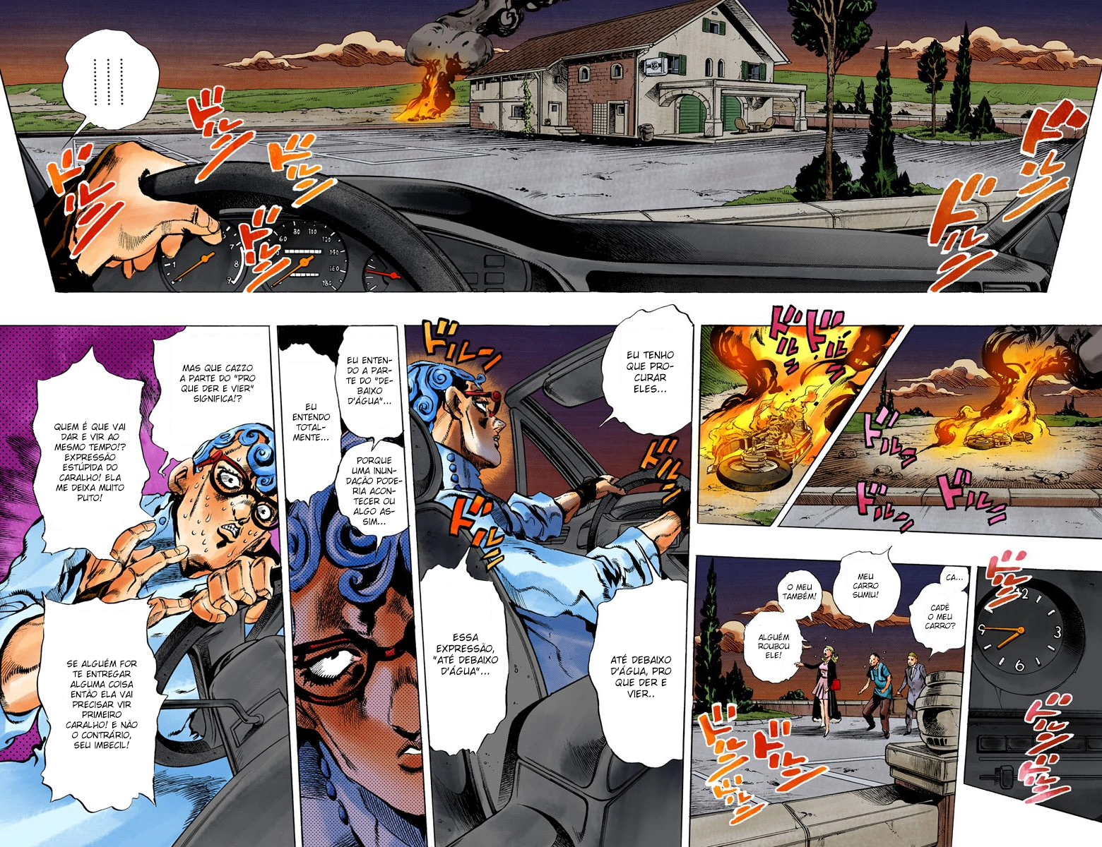 JoJo's Bizarre Adventure, Part 5: Golden Wind - Digital Colored Comics Capítulo 68 Página 3