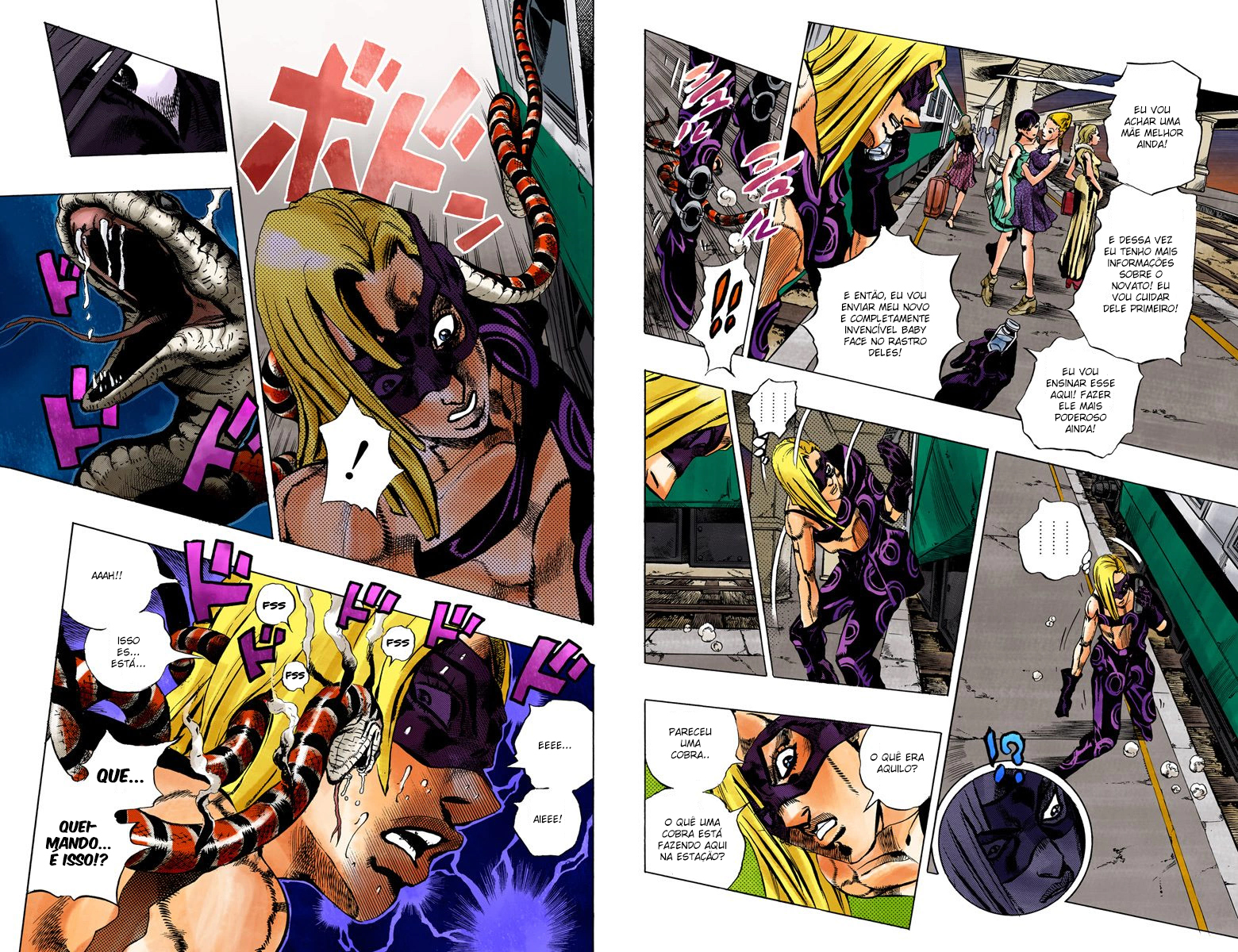 JoJo's Bizarre Adventure, Part 5: Golden Wind - Digital Colored Comics Capítulo 68 Página 5