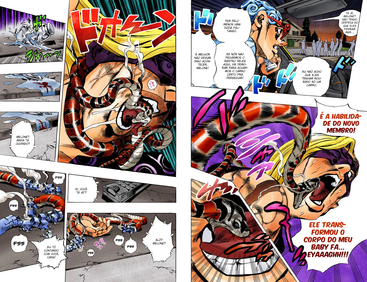 JoJo's Bizarre Adventure, Part 5: Golden Wind - Digital Colored Comics Capítulo 68 Página 6