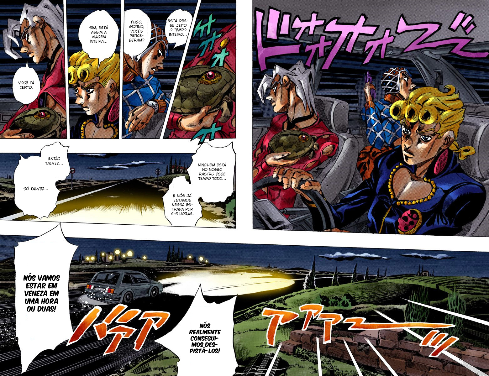 JoJo's Bizarre Adventure, Part 5: Golden Wind - Digital Colored Comics Capítulo 68 Página 7