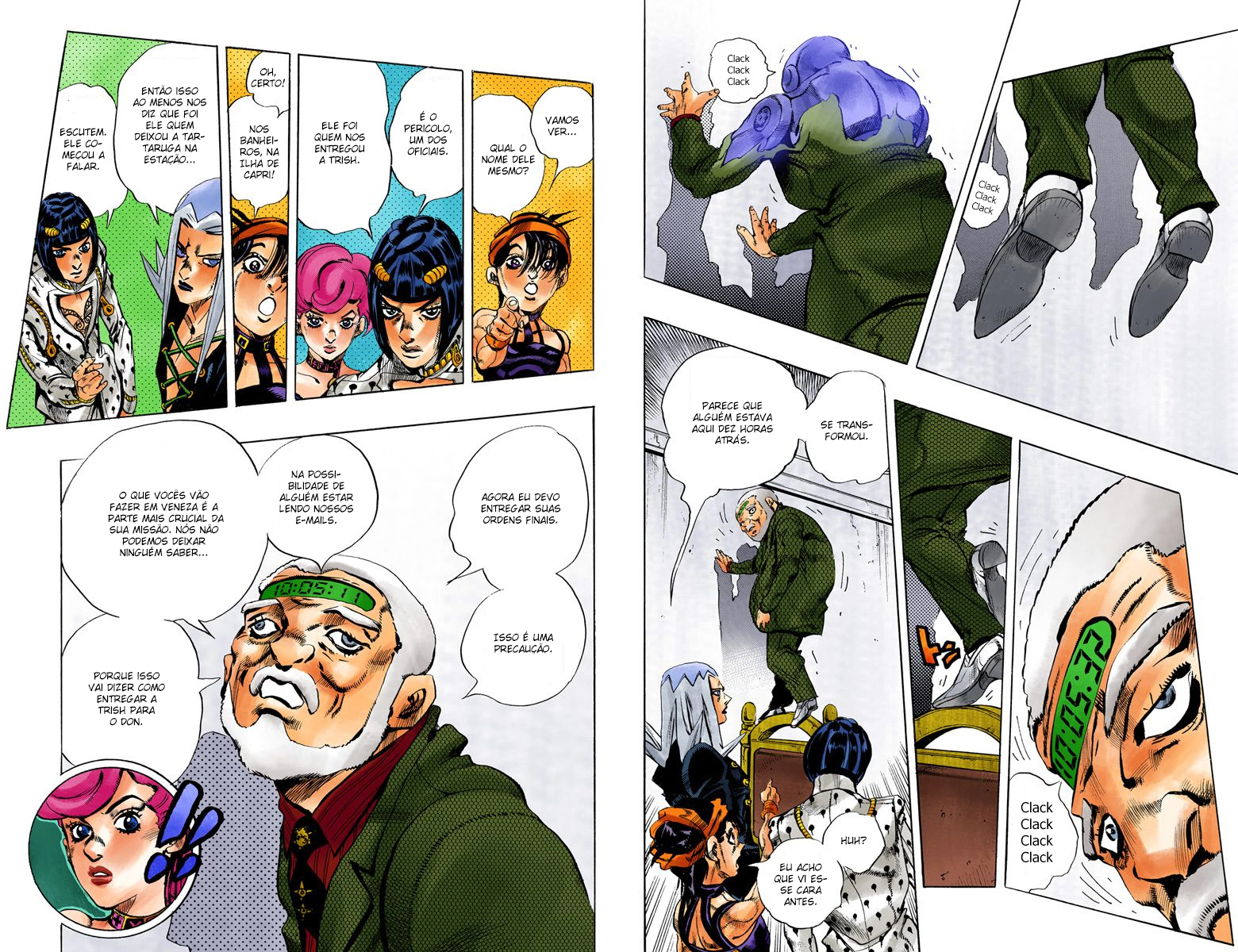 JoJo's Bizarre Adventure, Part 5: Golden Wind - Digital Colored Comics Capítulo 68 Página 9