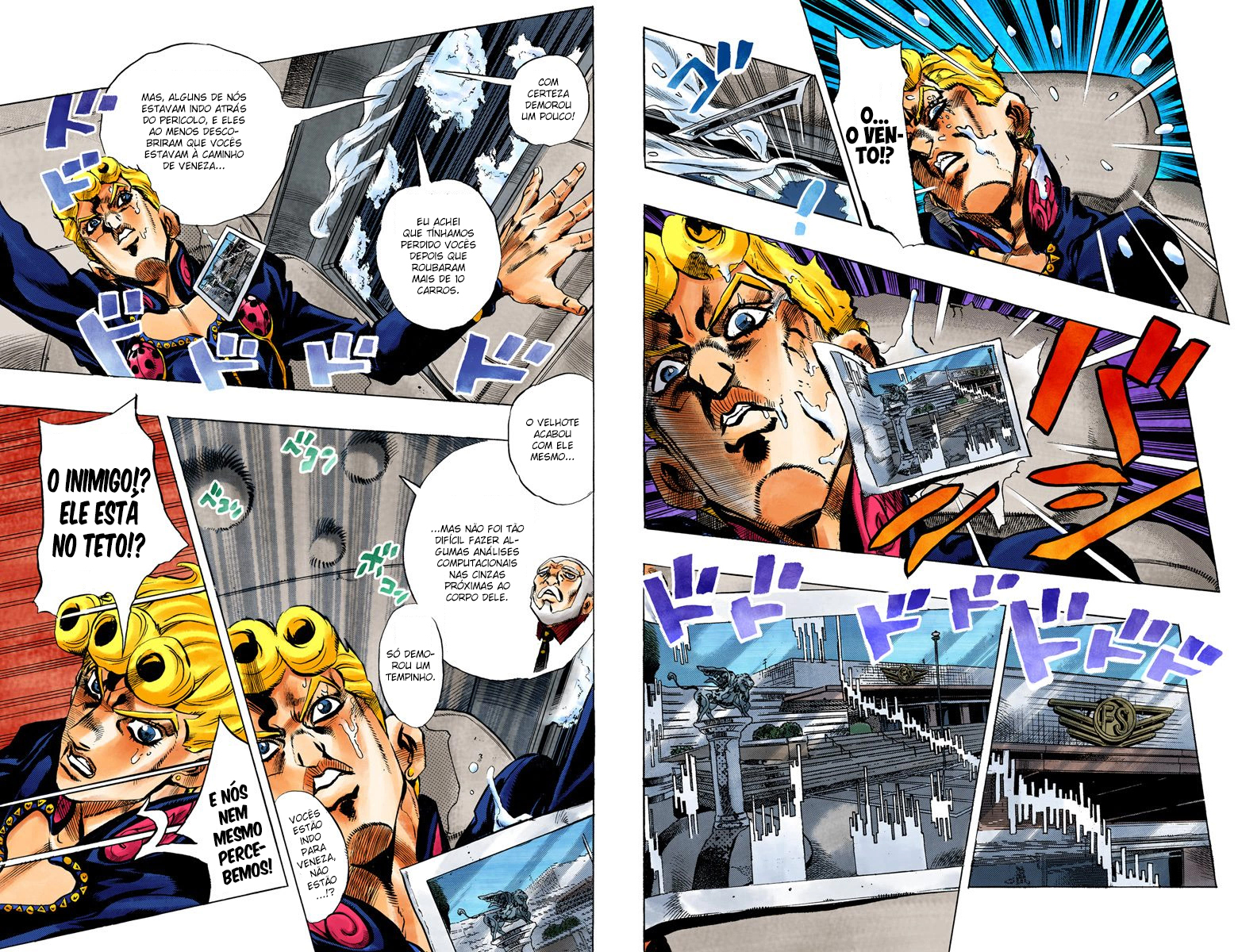 JoJo's Bizarre Adventure, Part 5: Golden Wind - Digital Colored Comics Capítulo 69 Página 10