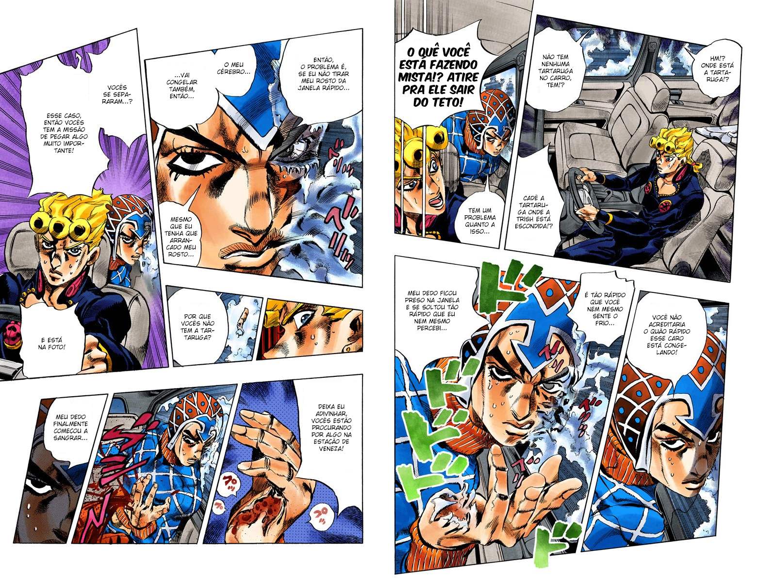 JoJo's Bizarre Adventure, Part 5: Golden Wind - Digital Colored Comics Capítulo 69 Página 11