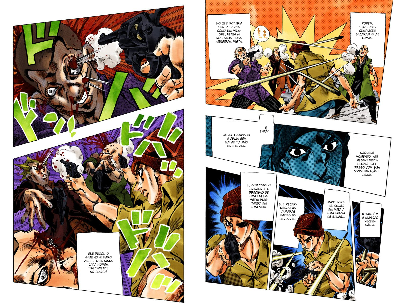 JoJo's Bizarre Adventure, Part 5: Golden Wind - Digital Colored Comics Capítulo 69 Página 4
