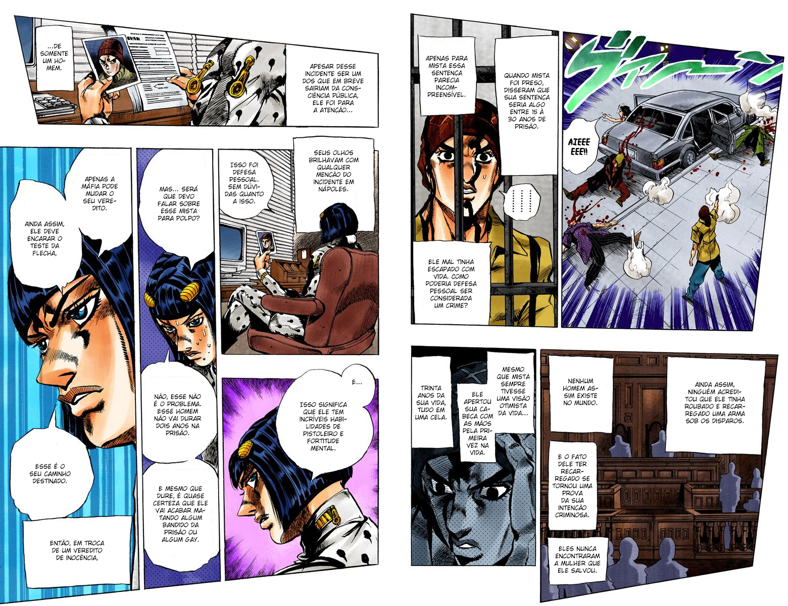 JoJo's Bizarre Adventure, Part 5: Golden Wind - Digital Colored Comics Capítulo 69 Página 5