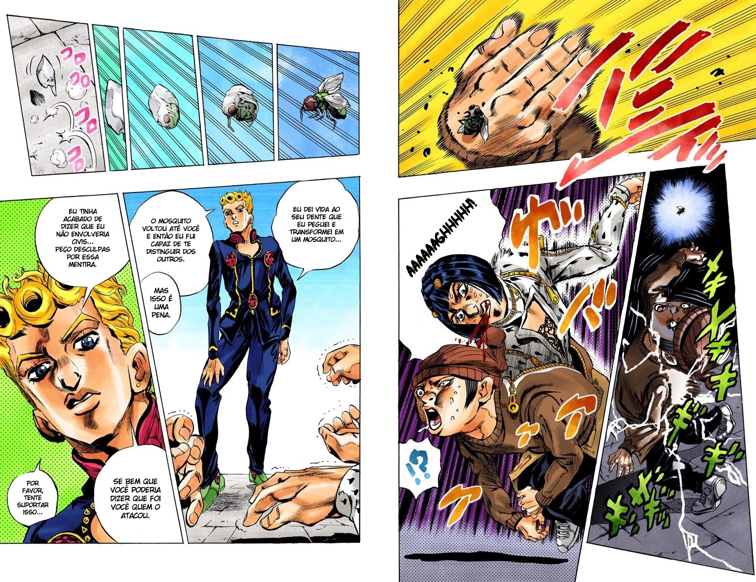 JoJo's Bizarre Adventure, Part 5: Golden Wind - Digital Colored Comics Capítulo 7 Página 10
