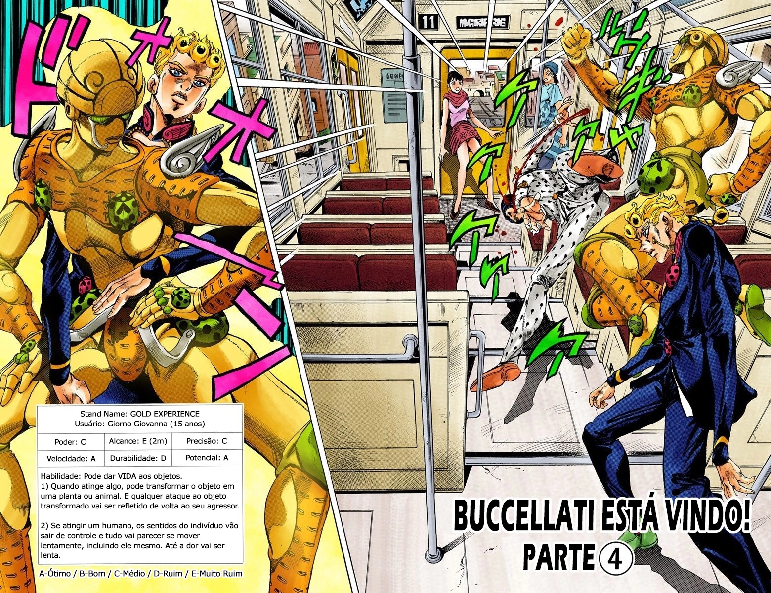 JoJo's Bizarre Adventure, Part 5: Golden Wind - Digital Colored Comics Capítulo 7 Página 2