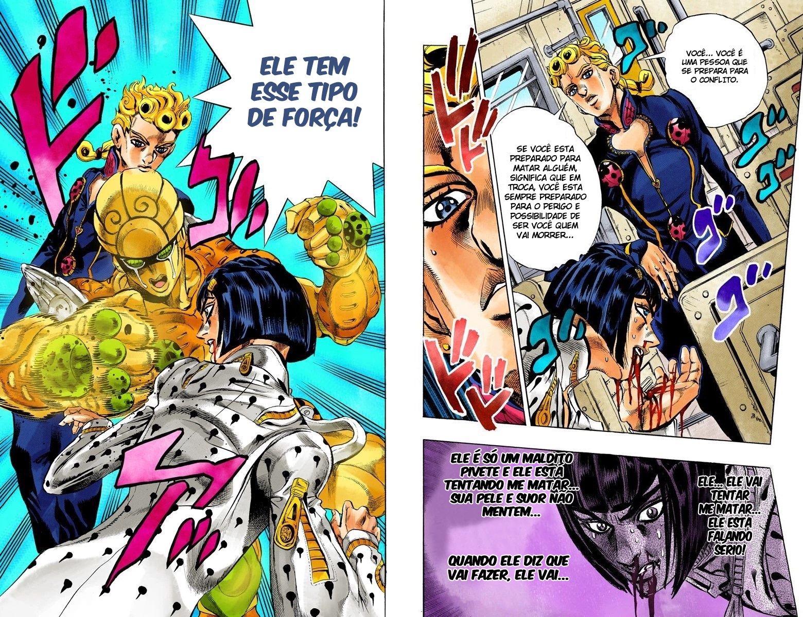 JoJo's Bizarre Adventure, Part 5: Golden Wind - Digital Colored Comics Capítulo 7 Página 4